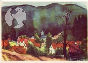 CPH 050 ** - Satz Künstlerpostkarten - 1952