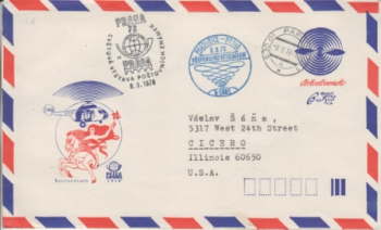 COB 055  - CZ 1978 96 016 PRAGA 1978 ●