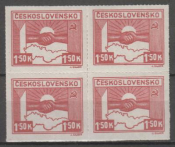 0353 - čtyřblok ** - 1945