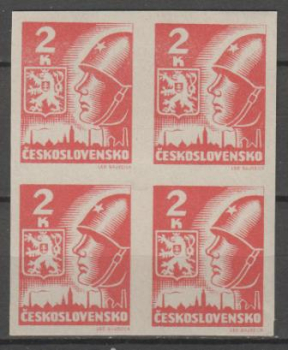 0354 a - čtyřblok ** - 1945