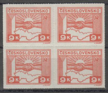 0357 - čtyřblok ** - 1945