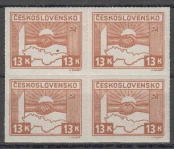 0358 - čtyřblok ** - 1945