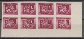0364 větší celek 8 známek ** - 1945