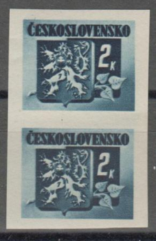 0366 B pár - svisle ** - 1945