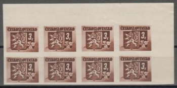 0368 větší celek 8 známek ** - 1945