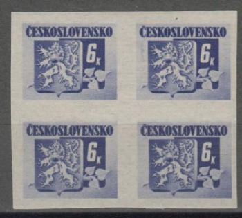 0370 A - čtyřblok ** - 1945