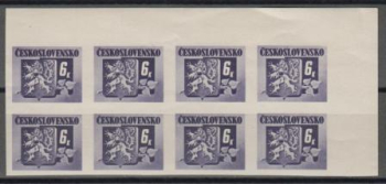 0370 větší celek 8 známek ** - 1945