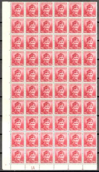 0396 větší celek 60 známek obrácený hřeben ** - 1945