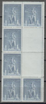 0432 VK 9 - větší celek 6 známek + 2 K ** - 1945