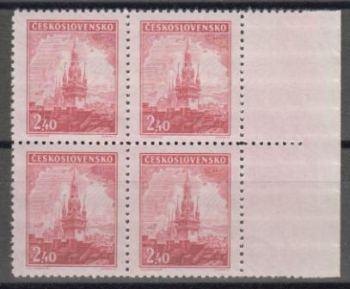 0438 čtyřblok ** - 1946