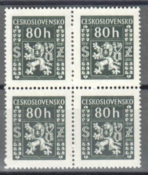 SL 0009 čtyřblok ** - 1947