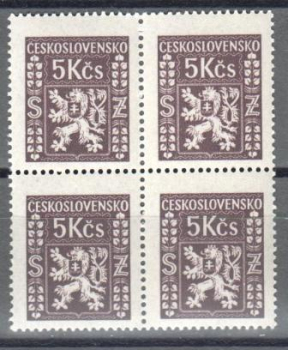 SL 0014 čtyřblok ** - 1947