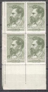 0557 čtyřblok ** - 1950e