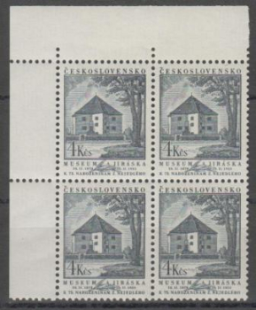 0703 čtyřblok ** - 1953