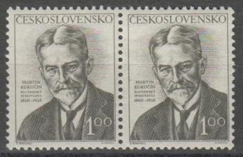 0707 pár - vodorovně ** - 1953