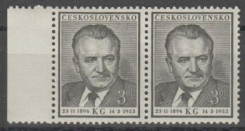 0718 pár - vodorovně ** - 1953