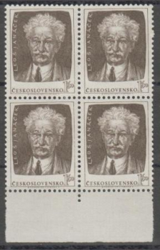 0739 čtyřblok ** - 1953