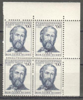 0793 čtyřblok ** - 1954