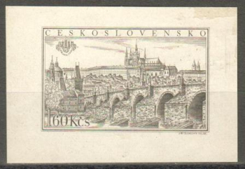 0857 B ZT zkušební tisk ** - 1955