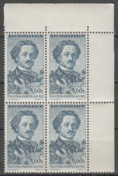 0940 čtyřblok ** - 1957
