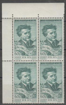 0943 čtyřblok ** - 1957