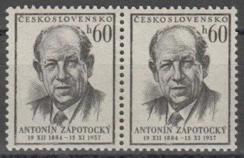 0966 pár vodorovně ** - 1957