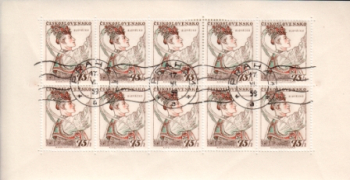 0968 / 0971 PL - 17. VI. 1959 + vlnité razítko ● - 1957