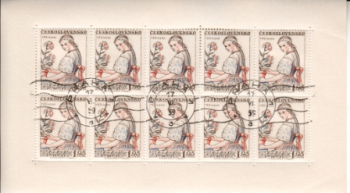 0968 / 0971 PL - 17. VI. 1959 + vlnité razítko ● - 1957