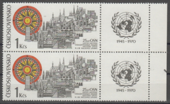 1833 + ZF R Paar - senkrecht ** - 1970