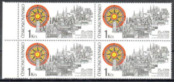 1833 čtyřblok ** - 1970