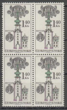 1843 čtyřblok ** - 1970