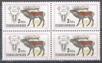 1906 čtyřblok ** - 1971
