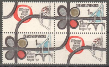 1908 větší celek 2 známky + 1 K L + 1 K P ** - 1971