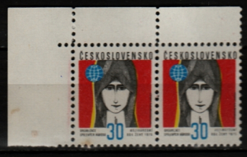 2126 pár - vodorovně ** - 1975