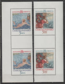 2147 / 2148 ZN + K + ZN pár - svisle ** - 1975