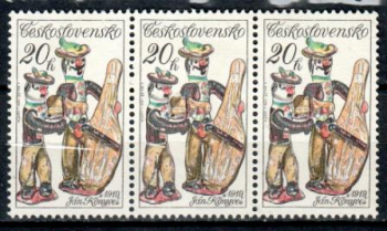 2350 - třípáska - vodorovně ** - 1978