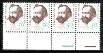 2884 čtyřpáska vodorovně ** - 1989