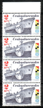 2887 čtyřpáska svisle ** - 1989