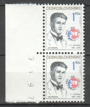 2916 pár - svisle ** - 1989