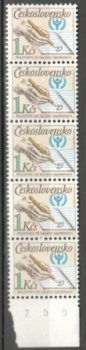 2921 pětipáska svisle ** - 1990