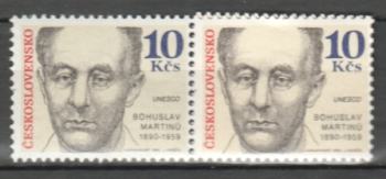 2927 pár - vodorovně ** - 1990