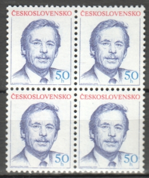 2928 čtyřblok ** - 1990