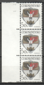 2934 třípáska vodorovně ● - 1990