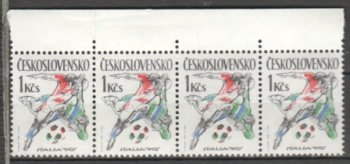 2941 čtyřpáska vodorovně ** - 1990