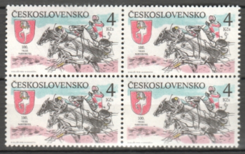 2954 čtyřblok ** - 1990