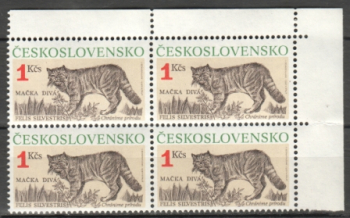 2956 čtyřblok ** - 1990