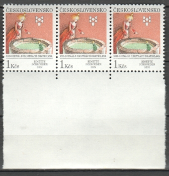 2985 třípáska vodorovně ** - 1991