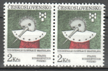 2986 pár - vodorovně ** - 1991