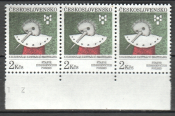 2986 třípáska vodorovně ** - 1991