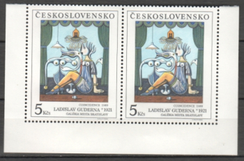 2997 pár - vodorovně ** - 1991